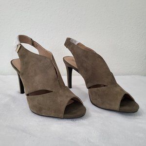Alfani WESTLY Khaki Sling Back Heels SZ 11